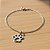 Pulseira com pingente pata pet de aço - Imagem 5