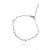 Pulseira com pingente de madrepérolas de aço - Imagem 1