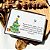 Brinco ponto de luz de aço + Caixa presente Frase Natal com Arvore Natal - Imagem 2