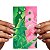 Kit de Brinco ponto de luz e rosa e verde Wicked de aço inox - Imagem 4