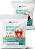 Whey Protein Concentrado  WPC 80% Stevia kit 2x 900g - Imagem 5