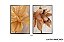 Par de quadros Floral amarelo e marrom - Imagem 6