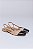 MARIA PAULA  - SLINGBACK FEMININO NUDE COM PRETO - Imagem 2