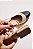 MARIA PAULA  - SLINGBACK FEMININO NUDE COM PRETO - Imagem 3