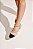 MARIA PAULA  - SLINGBACK FEMININO NUDE COM PRETO - Imagem 5