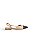 MARIA PAULA  - SLINGBACK FEMININO NUDE COM PRETO - Imagem 1