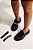 BRIANA - MOCASSIM FEMININO COURO TRATORADO PRETO COM FIVELAS - Imagem 5
