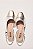 MARIA PAULA  - SLINGBACK FEMININO PRATA C/ DOURADO - Imagem 2