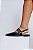 JESSICA  - SLINGBACK FEMININO BICO FINO FIVELA PRETO - Imagem 2