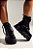 PRÉ VENDA | JULIETA -  BOTA COTURNO FEMININO CHUNKY TRATORADA COURO PRETA - Imagem 6