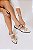 DENI - MULE FEMININA BICO FINO FIVELA OFF WHITE - Imagem 1