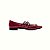 GLAMOUR - SAPATILHA FEMININA BICO QUADRADO FIVELAS CHERRY - Imagem 1