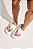 NEW BÚZIOS - CHINELO FLATFORM COURO FEMININO BRANCO - Imagem 5