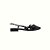 MARIA FLOR  - SLINGBACK FEMININO FIVELA PRETO - Imagem 1