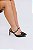 SASKIA - SCARPIN FEMININO BICO FINO SALTO ALTO SLINGBACK TELA PRETO - Imagem 2