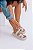 SIERRA - PAPETE FLATFORM FEMININA VELCRO OFF WHITE - Imagem 3