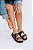 TAYLOR - FLATFORM BIRKEN FEMININA COURO FIVELAS PRETO - Imagem 1