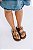 ROXY - FLATFORM BIRKEN FEMININA COURO FIVELAS MARROM - Imagem 2