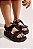 FELINE - PAPETE FEMININA COURO ANATÔMICA VELCRO ANIMAL PRINT - Imagem 5