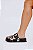 ERICA - PAPETE ANATÔMICA FEMININA FIVELA PRETO E OFF WHITE - Imagem 4