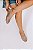 UANA - SAPATILHA SLINGBACK FEMININA BICO REDONDO TELA NUDE - Imagem 3