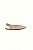 UANA - SAPATILHA SLINGBACK FEMININA BICO REDONDO TELA NUDE - Imagem 1