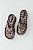 LUIZINHA  - TAMANCO FEMININO PLATAFORMA DE DEDO CETIM ANIMAL PRINT - Imagem 2
