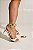 ANTÔNIA - SANDÁLIA FEMININA SALTO MÉDIO BICO FOLHA OFF WHITE - Imagem 5