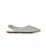 UANA - SAPATILHA SLINGBACK FEMININA BICO REDONDO TELA PRATA - Imagem 1