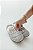UANA - SAPATILHA SLINGBACK FEMININA BICO REDONDO TELA PRATA - Imagem 2