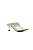 NIC - TAMANCO FEMININO DEDO SALTO BAIXO OFF WHITE - Imagem 1