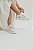 KIRA- TÊNIS FEMININO VELCRO COURO BRANCO E DOURADO - Imagem 3