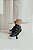 KIRA- TÊNIS FEMININO VELCRO COURO PRETO - Imagem 5
