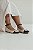 CECÍLIA - SAPATILHA FEMININA BICO REDONDO FLOR OFF WHITE C/ PRETO - Imagem 3
