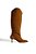IANCA - BOTA FEMININA 2 EM 1 SALTO BAIXO SLOUCH COURO CAMEL - Imagem 1