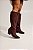 SUSI - BOTA FEMININA SALTO ALTO CANO LONGO MARROM - Imagem 6