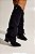 BOHO - BOTA FEMININA 3 EM 1 COUNTRY CANO LONGO COURO PRETA - Imagem 5