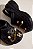 SIA -  CHINELO BABUCHE FEMININO COM PINS PRETO - Imagem 2