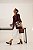 VITA - SCARPIN FEMININO BICO FINO SALTO BLOCO MARROM - Imagem 3