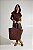 DADA - BOLSA FEMININA SACO CAMURÇA MATELASSÊ MARROM - Imagem 4