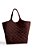 DADA - BOLSA FEMININA SACO CAMURÇA MATELASSÊ MARROM - Imagem 1