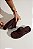 BÚZIOS - CHINELO FLATFORM FEMININO CAMURÇA MARROM - Imagem 3