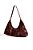 ISLA - BOLSA FEMININA OMBRO COURO MARROM - Imagem 1