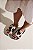 FIFI - TAMANCO FEMININO PLATAFORMA VACA BRANCO/PRETO - Imagem 4