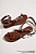 PRÉ VENDA | LUNA - SANDÁLIA FEMININA RASTEIRA DEDO COM APLICAÇÕES CAMEL - Imagem 2