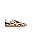 OTAVIA - TÊNIS FEMININO CADARÇOS VACA OFF WHITE COM MARROM - Imagem 1