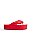 PRÉ VENDA | SAKURA - CHINELO FLATFORM TIRAS PUFFER VERMELHO - Imagem 1
