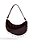 KUROMI  - BOLSA FEMININA OMBRO ARGOLAS COURO MARROM - Imagem 1