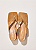 SAYURI - TAMANCO FEMININO SALTO BLOCO FLIP FLOP COURO CAMEL - Imagem 2