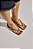 SAYURI - TAMANCO FEMININO SALTO BLOCO FLIP FLOP COURO CAMEL - Imagem 5